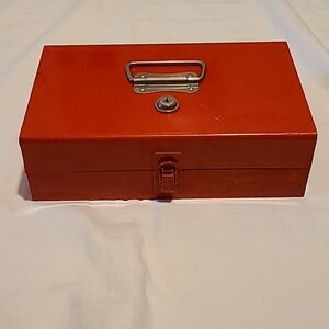 Snap-On Tools KRA-65C Metal Red Mini Toolbox USA Drawer Portable